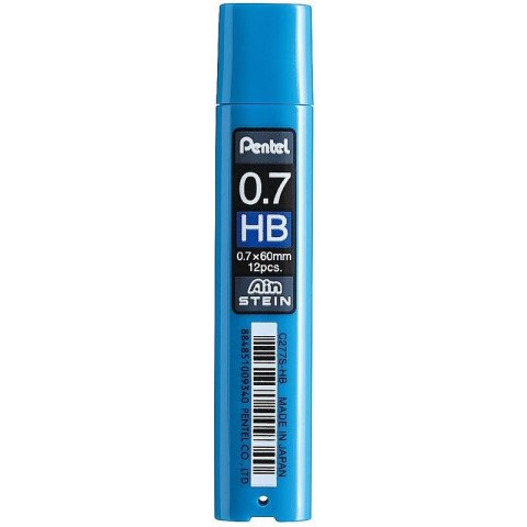 Grafity do ołówków Pentel Ain Stein 0.7mm HB (12) Grafity do ołówków Pentel Ain Stein 0.7mm HB (12)