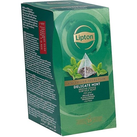Herbata Lipton Exclusive Selection Delicate Mint (25) Herbata Lipton Exclusive Selection Delicate Mint (25)