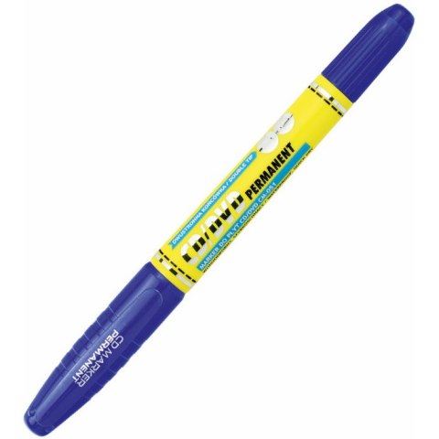 Marker do płyt CM-051 dwustronny niebieski