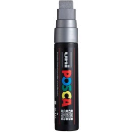 Marker z farbą plakatową Uni POSCA PC-17K 15mm srebrny