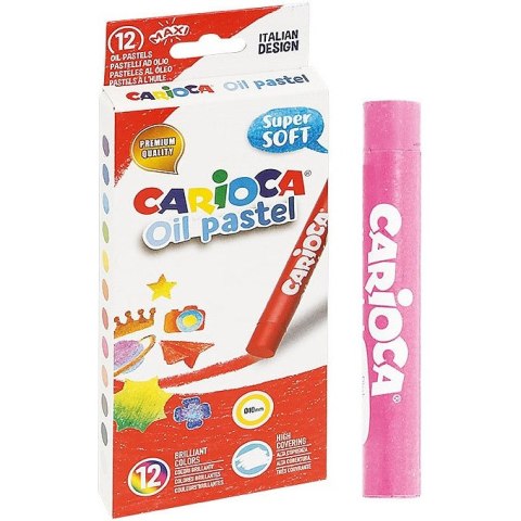 Pastele olejne Carioca 12 kolorów Pastele olejne Carioca 12 kolorów