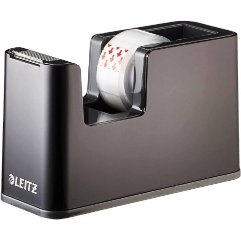 Podajnik do taśmy biurowej Leitz czarny Podajnik do taśmy biurowej Leitz czarny