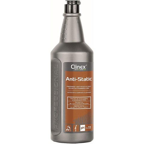 Preparat antystatyczny do mycia powierzchni CLINEX, Anty-Static, 1l Preparat antystatyczny do mycia powierzchni CLINEX, Anty-Static, 1l