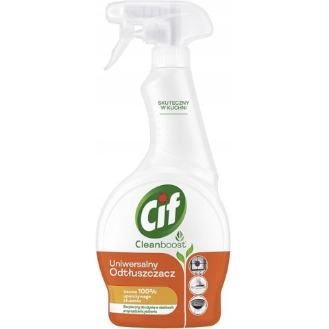 Spray Cif Cleanboost 500ml Odtłuszczacz Spray Cif Cleanboost 500ml Odtłuszczacz