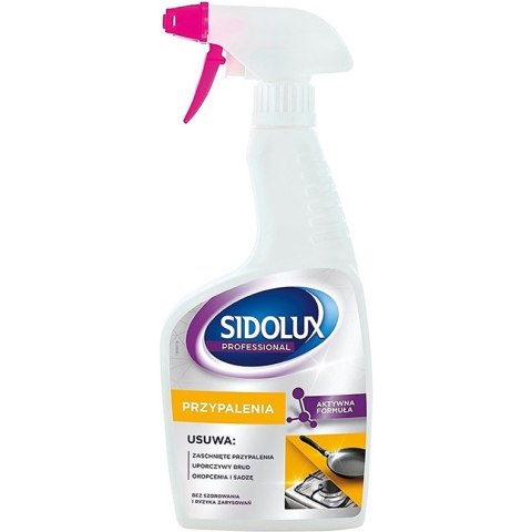 Spray Sidolux Professional 500ml Przypalenia Spray Sidolux Professional 500ml Przypalenia