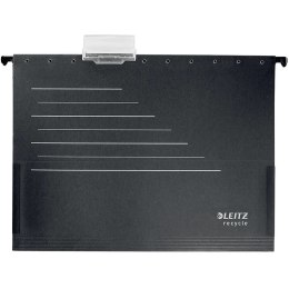 Teczka zawieszana Leitz Alpha Recycle A4 (z bokami) czarna