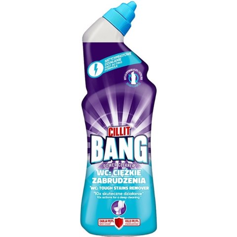 Żel do WC Cillit Bang 750ml Ciężkie zabrudzenia Żel do WC Cillit Bang 750ml Ciężkie zabrudzenia