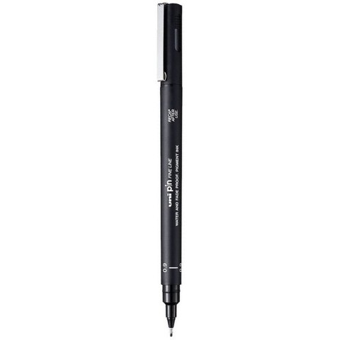 Cienkopis kreślarski Uni Pin-200 0.9mm czarny
