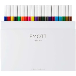 Cienkopisy Uni Emott 0.4mm 40 kolorów