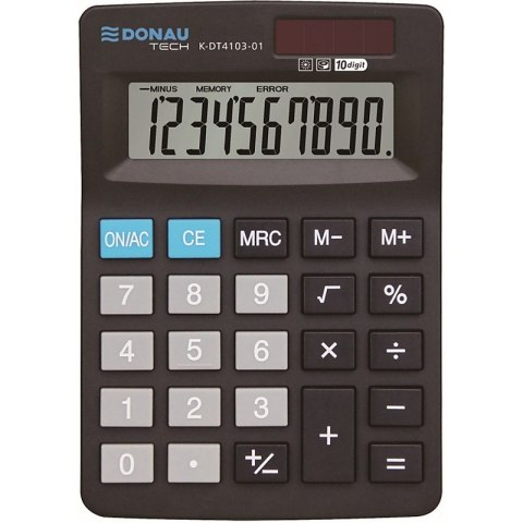 Kalkulator Donau Tech K-DT4103-01 czarny Kalkulator Donau Tech K-DT4103-01 czarny