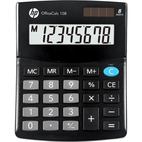Kalkulator HP OfficeCalc 108 czarny Kalkulator HP OfficeCalc 108 czarny