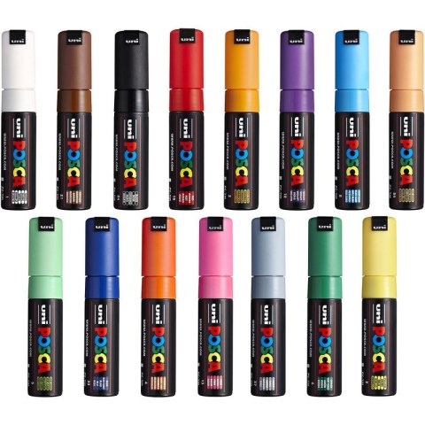 Marker z farbą plakatową Uni POSCA PC-7M fioletowy