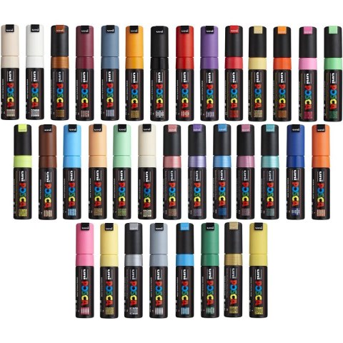 Marker z farbą plakatową Uni POSCA PC-8K fioletowy