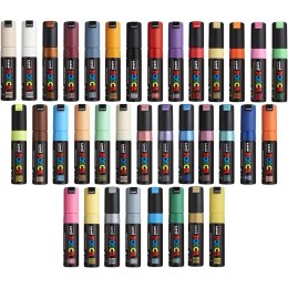 Marker z farbą plakatową Uni POSCA PC-8K fluo różo