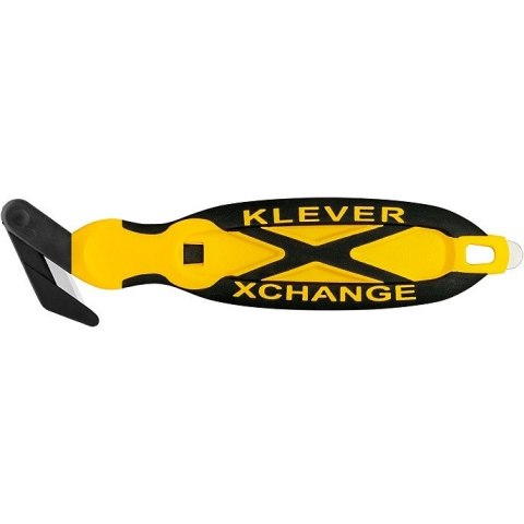 Nóż bezpieczny Klever XChange 30 żółty Nóż bezpieczny Klever XChange 30 żółty