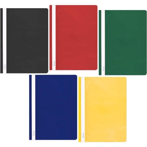 Skoroszyt DONAU, PVC, A4, twardy, 150/160mikr., cz Skoroszyt DONAU, PVC, A4, twardy, 150/160mikr., cz