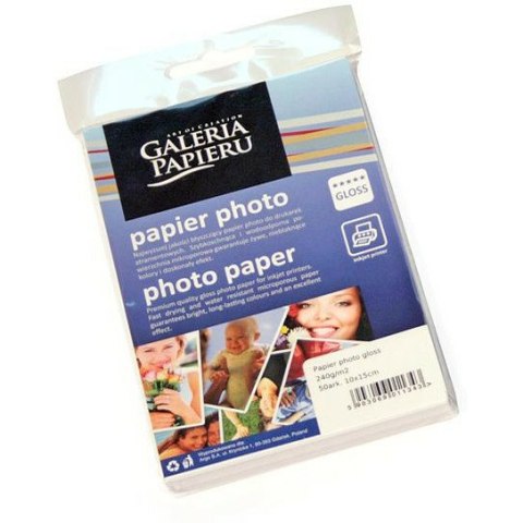 PAPIER FOTOGRAFICZNY 10x15cm 240g GLOSS INKJET (50