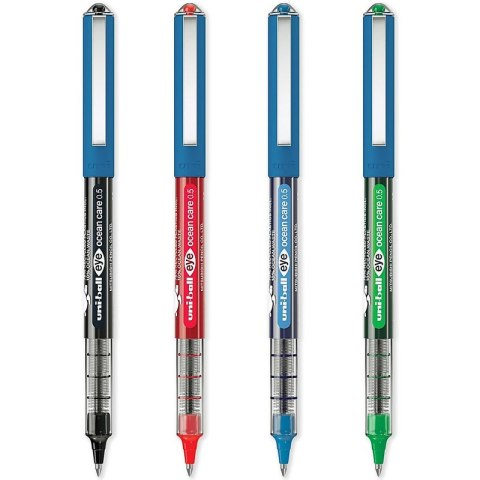 Pióro kulkowe Uni UB-150-ROP Eye niebieskie