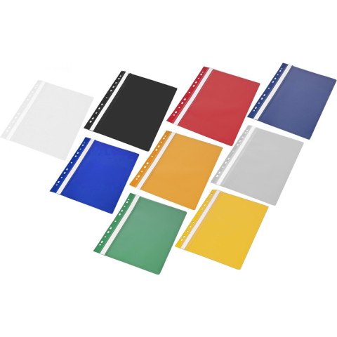 Skoroszyt wpinany MyOffice A4 PCV biały (20)