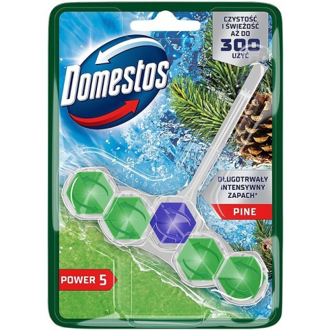 Zawieszka do WC Domestos Power 5 50g Pine Zawieszka do WC Domestos Power 5 50g Pine
