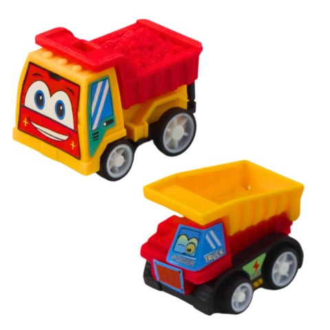 Zestaw Mini Autka Budowlane Z Napędem W Torebce 6szt. Zestaw Mini Autka Budowlane Z Napędem W Torebce 6szt.