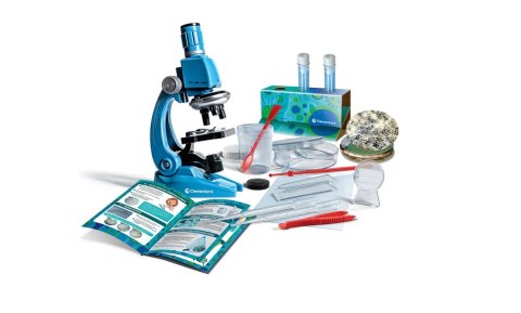 Zestaw Naukowa Zabawa Super Mikroskop Język Polski Clementoni 50755
