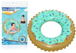 Koło Do Pływania Donut Miętowy 91 cm Bestway 36300