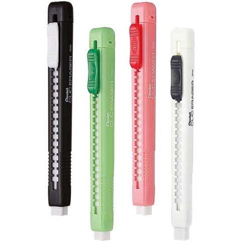 Gumka wysuwana Pentel Clic Eraser ZE80 biała Gumka wysuwana Pentel Clic Eraser ZE80 biała
