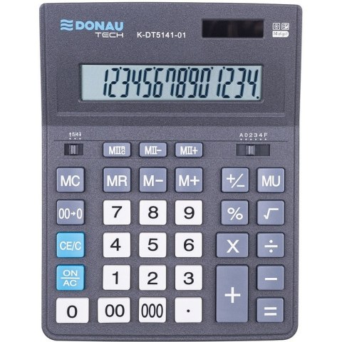 Kalkulator Donau Tech K-DT5141-01 czarny Kalkulator Donau Tech K-DT5141-01 czarny