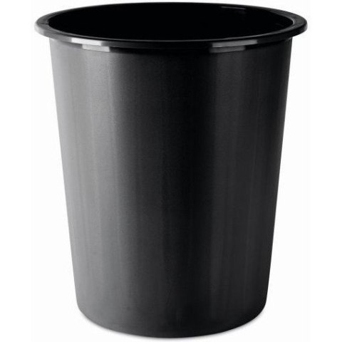 Kosz na śmieci Donau 14L czarny Kosz na śmieci Donau 14L czarny