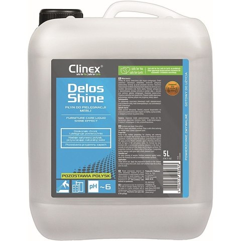 Płyn do pielęgnacji mebli CLINEX Delos Mat 5L