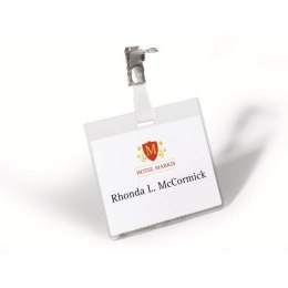 IDENTYFIKATOR DURABLE 60*90mm POZIOMY Z KLIPEM (25)