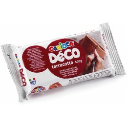 Masa modelarska Carioca Deco 500g terakota
