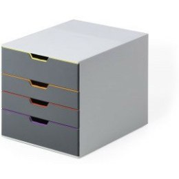 Pojemnik 4 szuflady Durable Varicolor
