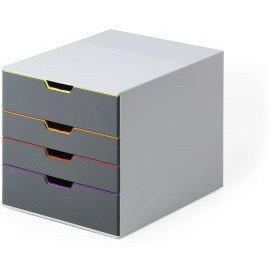 Pojemnik 4 szuflady Durable Varicolor