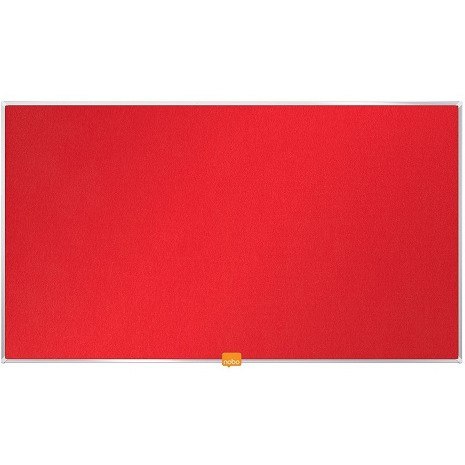 TABLICA TEKSTYLNA NOBO 32" (71x40cm) CZERWONA