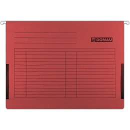 Teczka zawieszana Donau A4 (z bokami) czerwona (5)