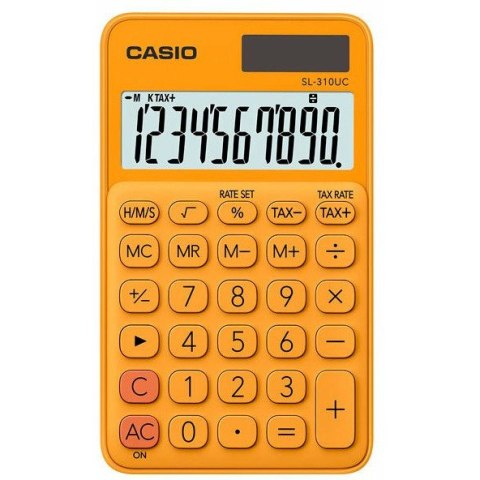 KALKULATOR CASIO SL-310UC POMARAŃCZOWY KALKULATOR CASIO SL-310UC POMARAŃCZOWY