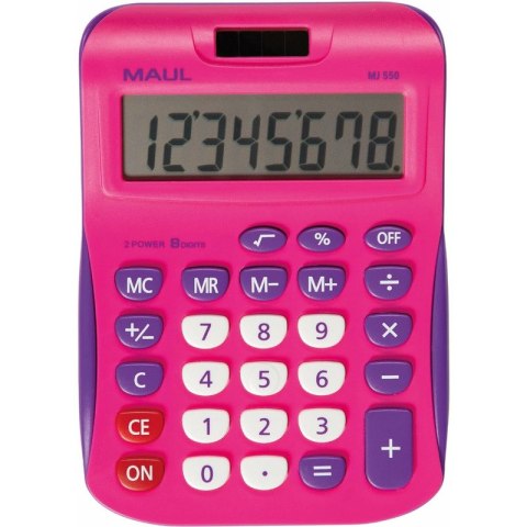 Kalkulator Maul MJ 550 różowy Kalkulator Maul MJ 550 różowy