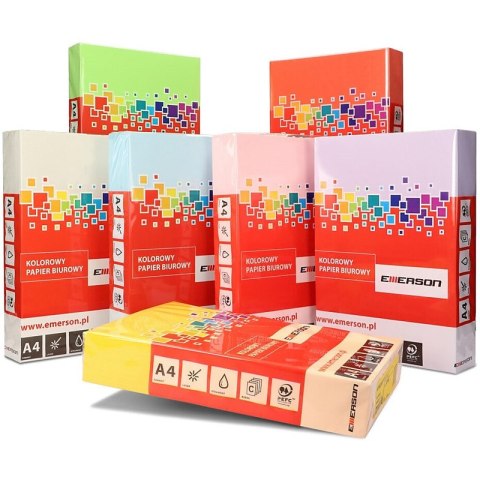 Papier Emerson A4/80g jasnozielony (500) Papier Emerson A4/80g jasnozielony (500)