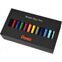 Pisaki pędzelkowe Pentel Brush Sign Pen SES15C 36