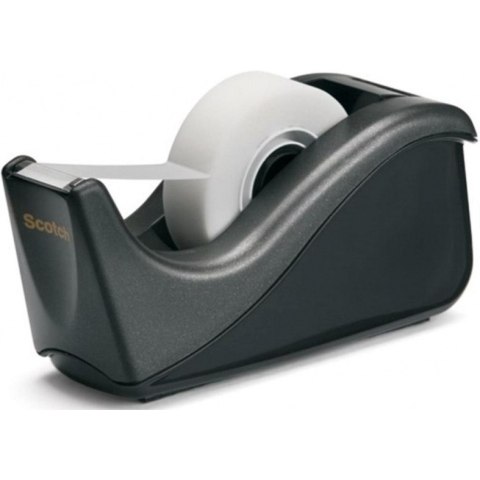 Podajnik do taśmy biurowej Scotch C60 (+ taśma) czarny Podajnik do taśmy biurowej Scotch C60 (+ taśma) czarny