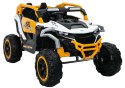 Pojazd na akumulator M3 Żółto-Biały 4x4