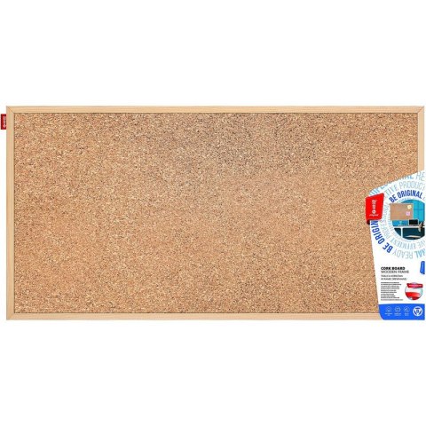 Tablica korkowa MemoBe 200x100cm rama drewniana Tablica korkowa MemoBe 200x100cm rama drewniana