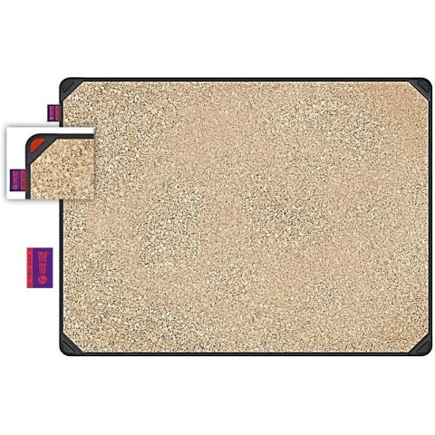 Tablica korkowa MemoBe Idea Edge 60x45cm rama aluminiowa czarna Tablica korkowa MemoBe Idea Edge 60x45cm rama aluminiowa czarna