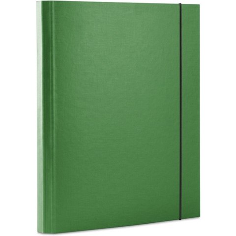 Teczka kartonowa z gumką Office Products A4/30mm zielona
