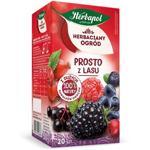 Herbata Herbapol Herbaciany Ogród Prosto z lasu (20) Herbata Herbapol Herbaciany Ogród Prosto z lasu (20)