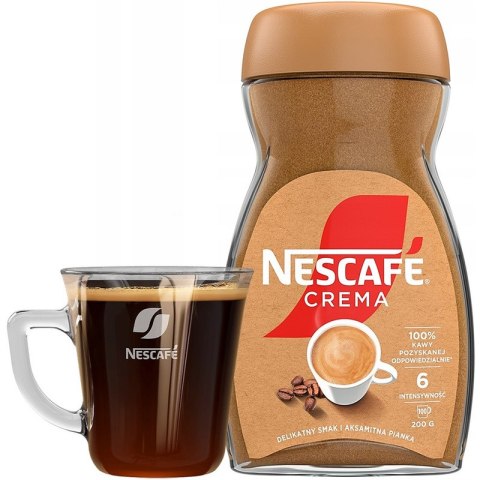 KAWA NESCAFÉ SENSAZIONE CREME 200g ROZPUSZCZALNA KAWA NESCAFÉ SENSAZIONE CREME 200g ROZPUSZCZALNA
