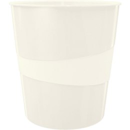 Kosz na śmieci Leitz Wow 15L biały