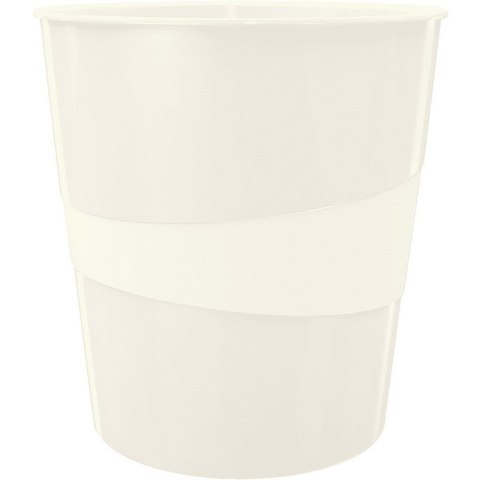 Kosz na śmieci Leitz Wow 15L biały